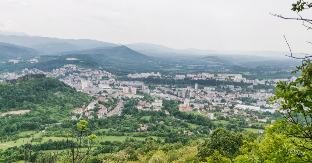 Панорамна гледка на Габрово